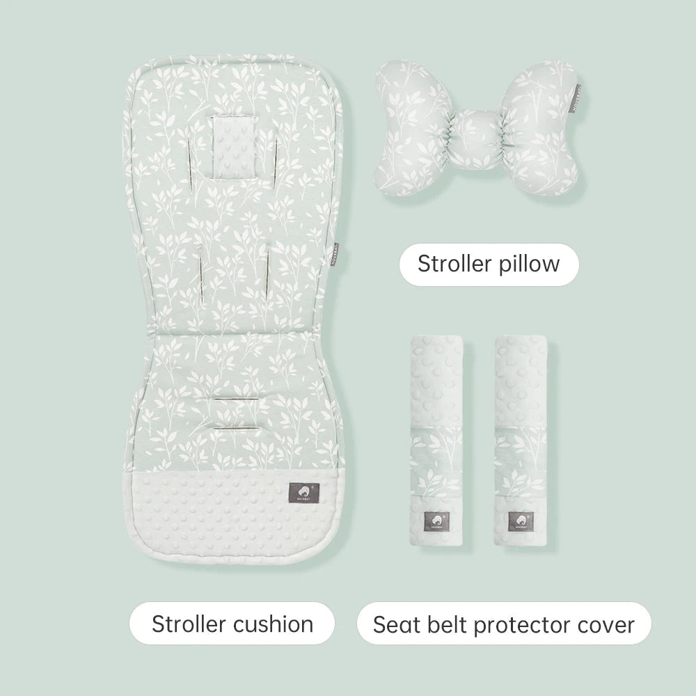 coussin de siège de poussette pour bébé, en coton doux et confortable pour enfants. - Mode bébé