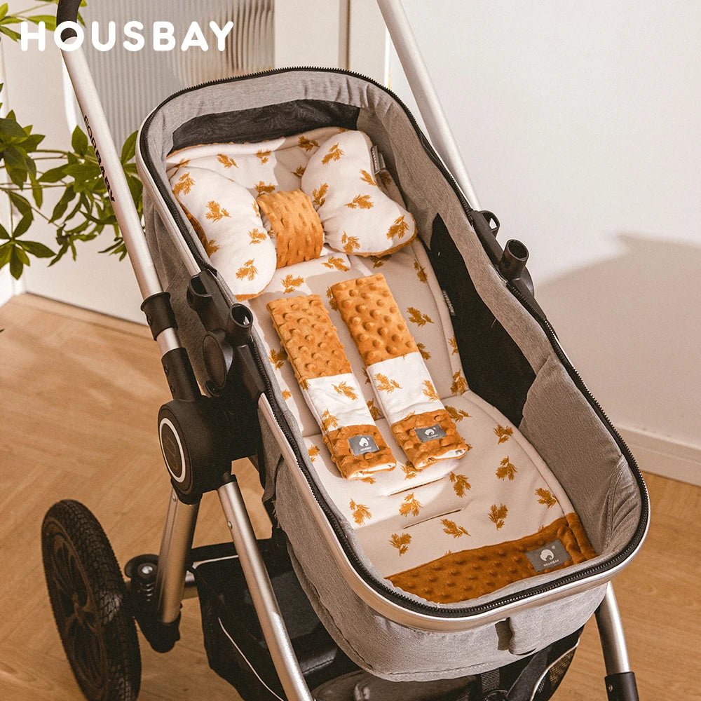 coussin de siège de poussette pour bébé, en coton doux et confortable pour enfants. - Mode bébé
