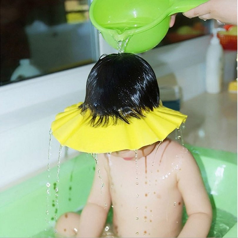 Visière chapeau pour douche bébé I ShampooCap™ - Mode bébé